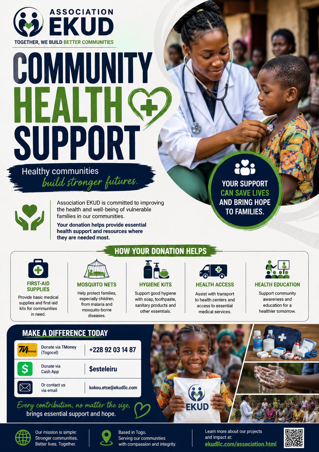 Association EKUD Back to School Donation Campaign